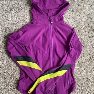 Purple lululemon zip up
